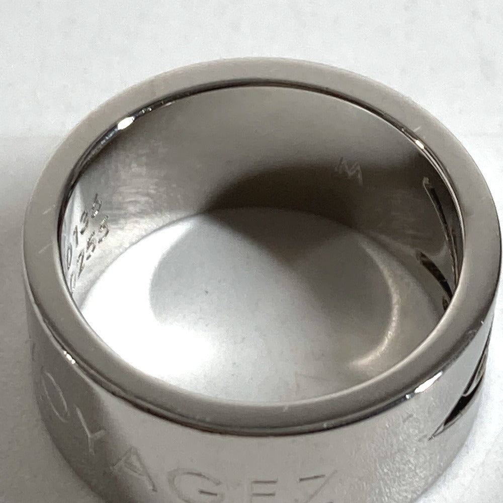 LOUIS VUITTON M00255 VOLEZ VOGUEZ VOYAGEZ VVV Ring Monometer Jewelry accessories Ring Metal Silver Used