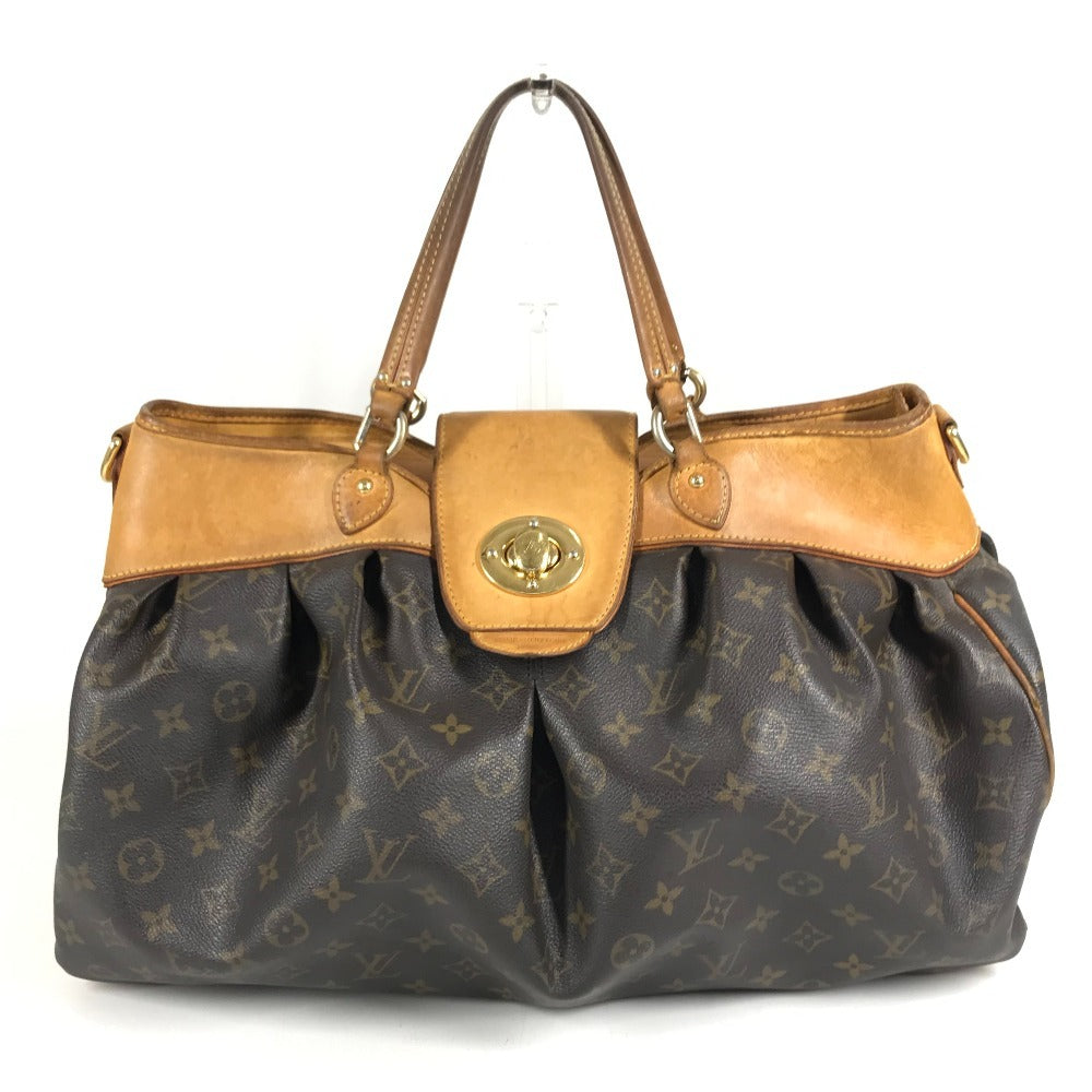LOUIS VUITTON M45713 Monogram Boetie GM Bag Tote Bag Shoulder Bag Hand Bag MonogramCanvas Brown Used