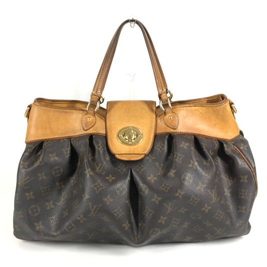 LOUIS VUITTON M45713 Monogram Boetie GM Bag Tote Bag Shoulder Bag Hand Bag MonogramCanvas Brown Used