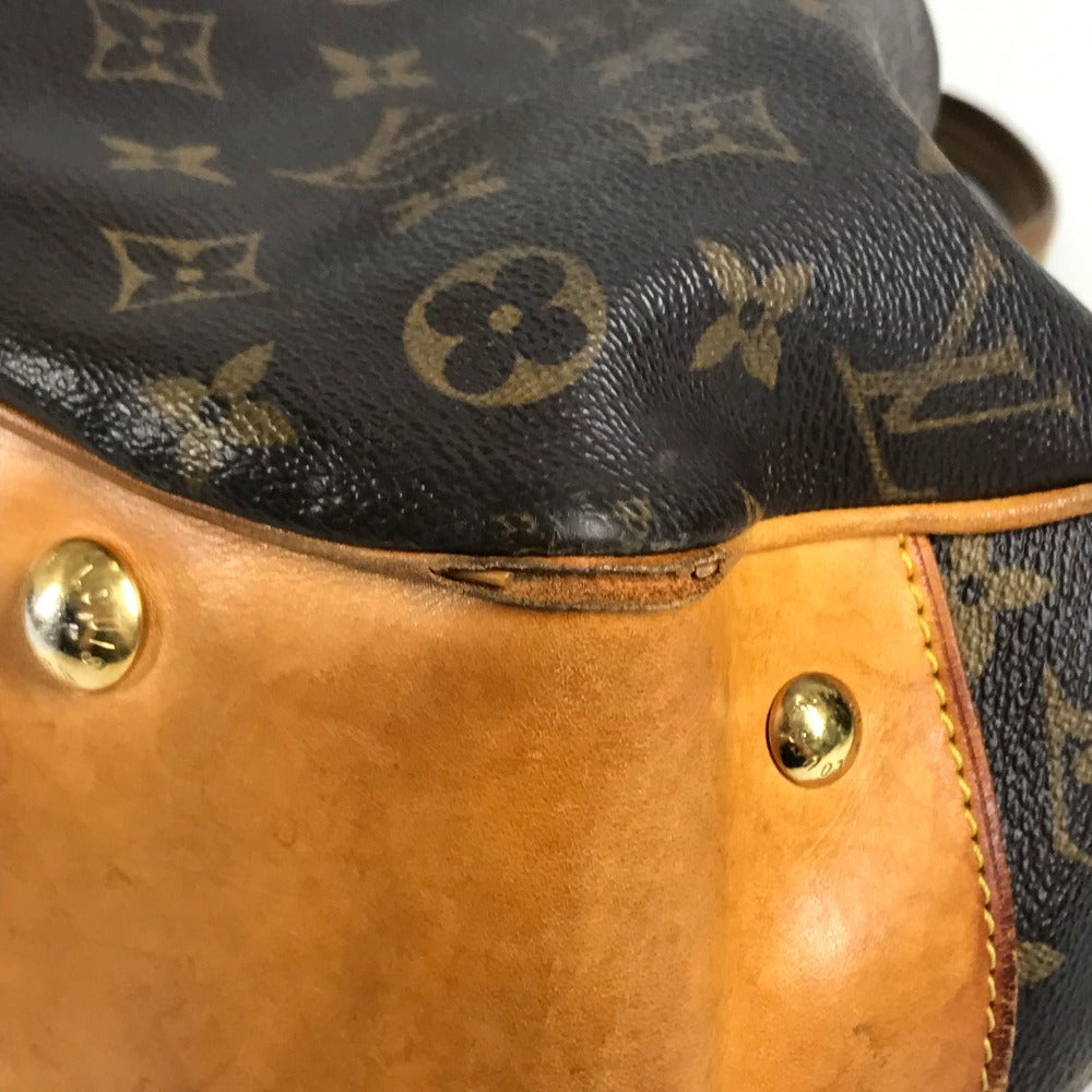 LOUIS VUITTON M45713 Monogram Boetie GM Bag Tote Bag Shoulder Bag Hand Bag MonogramCanvas Brown Used