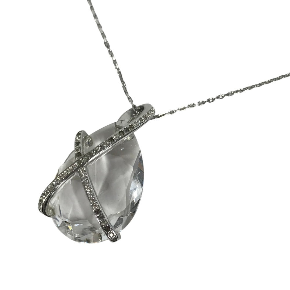 SWAROVSKI 1081993 North Pendant Rhinestone crystal Accessories Jewelry Chain Necklace Necklace Metal Silver Used