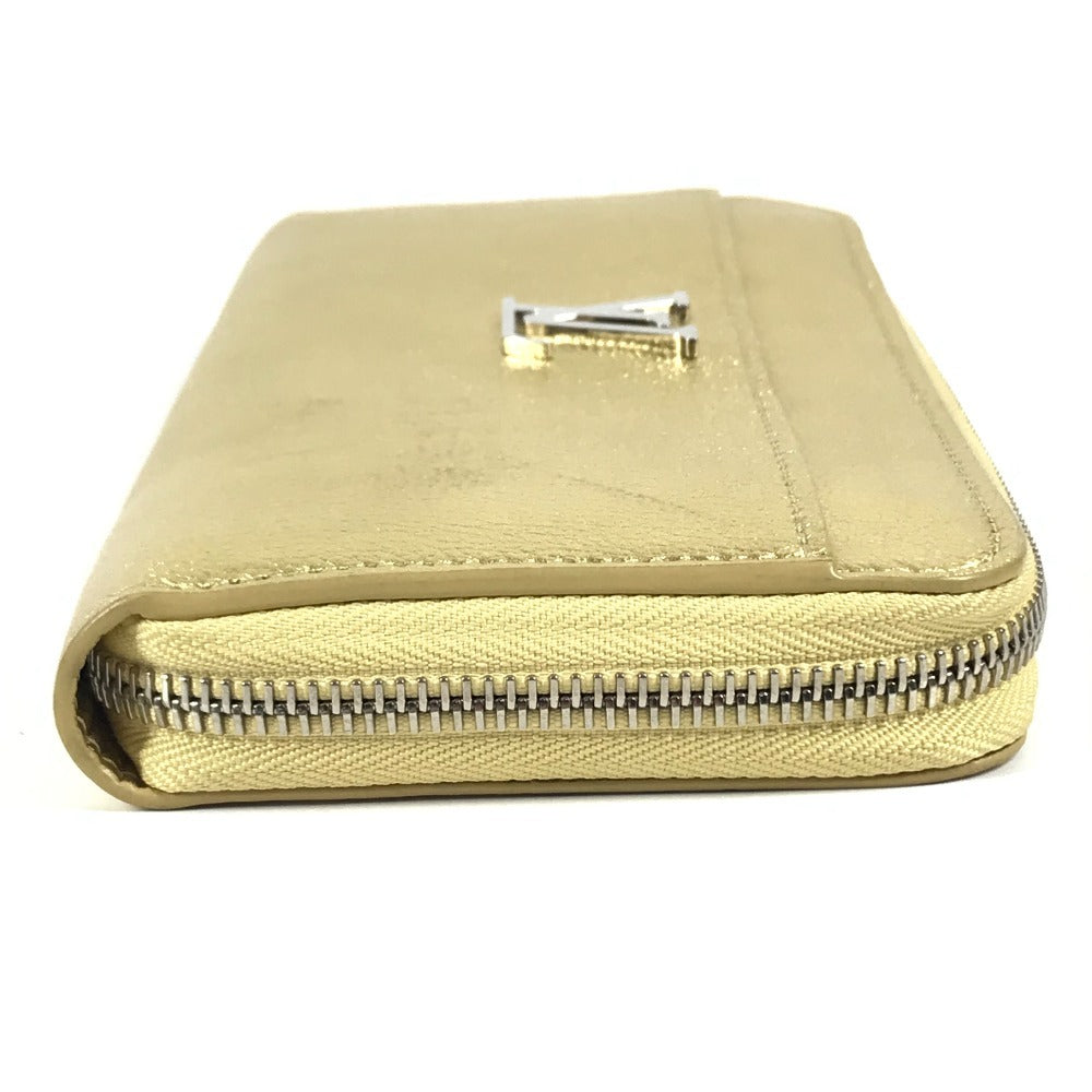 LOUIS VUITTON M69058 Japan limited Zippy Rock Me Long wallet Zip Around Long Wallet Leather Gold Used