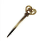 HERMES Serie hairpin hairpin Hair picks Hair accessories Hair clips hairpin Plastic Brown Used