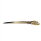 HERMES Serie hairpin hairpin Hair picks Hair accessories Hair clips hairpin Plastic Brown Used