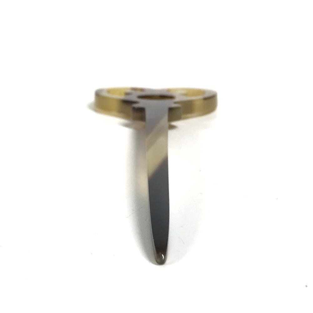 HERMES Serie hairpin hairpin Hair picks Hair accessories Hair clips hairpin Plastic Brown Used