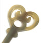 HERMES Serie hairpin hairpin Hair picks Hair accessories Hair clips hairpin Plastic Brown Used