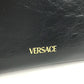 VERSACE medusa logo Bag, Tote Bag, Double Chain Bag, Chain Bag Shoulder Bag Leather Black/Gold Used
