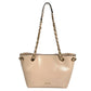 VERSACE medusa logo Double Chain Leather Shoulder Handbag Shoulder Bag Leather pink Used