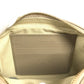 VERSACE Greca logo Pochette Bag Crossbody Shoulder Bag Leather/Canvas Beige Used