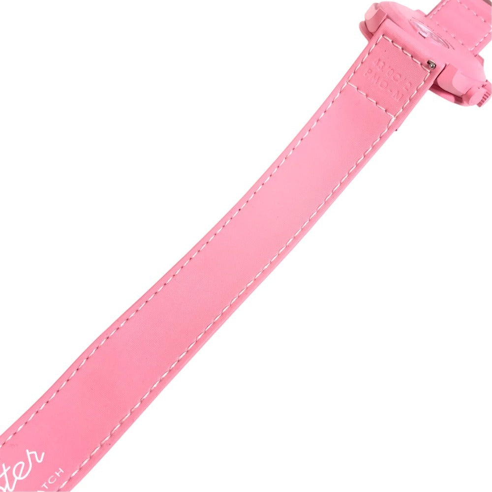 Swatch SO33P700 OMEGA collaboration MISSION TO THE PINK MOONPHASE Men's Watches Wristwatch pink Used