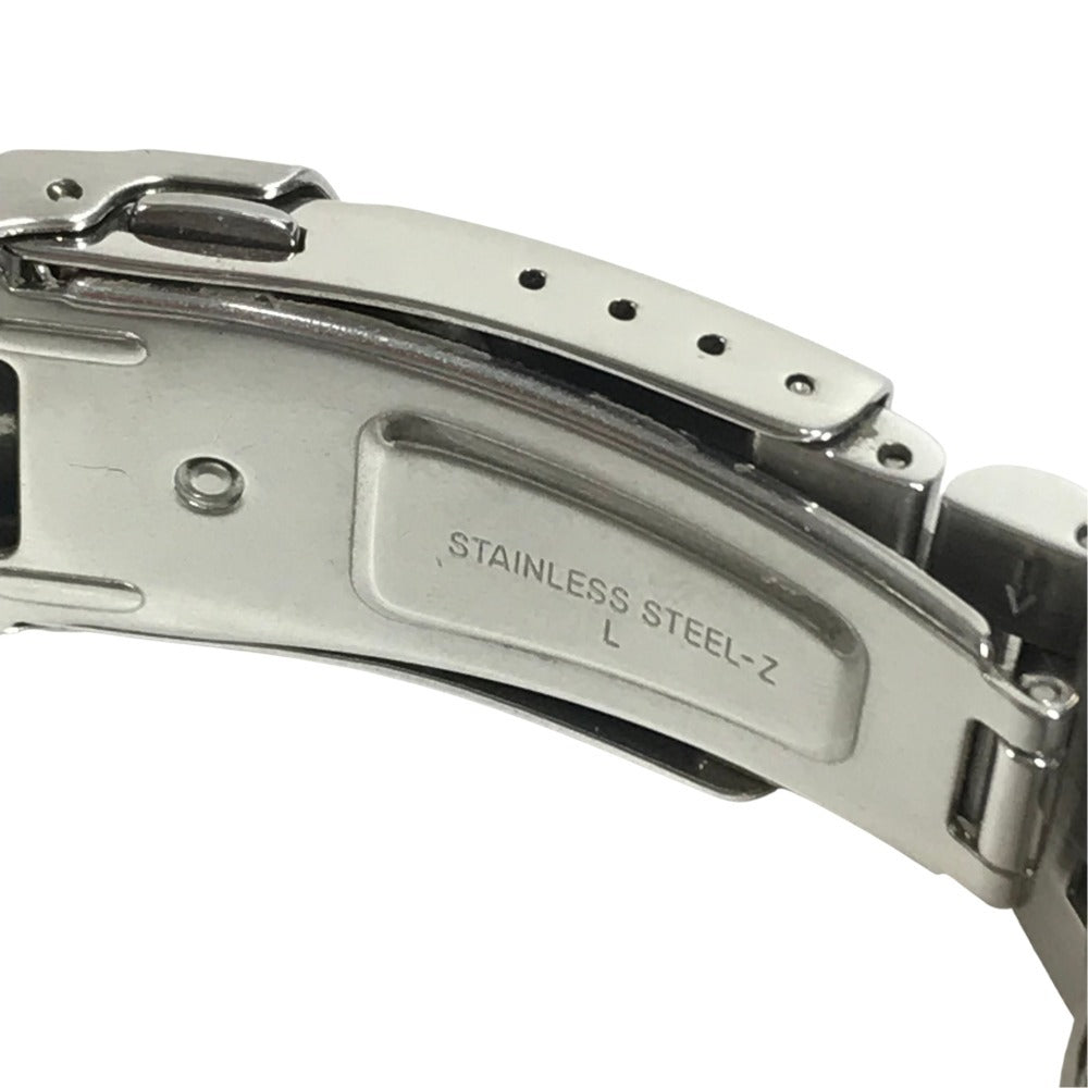SEIKO SBSC019 5Sports SKX GMT series Seiko Five Sports Men's watch, open case back Wristwatch SS Silver/Green Used