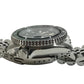 SEIKO SBSC019 5Sports SKX GMT series Seiko Five Sports Men's watch, open case back Wristwatch SS Silver/Green Used