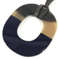 HERMES Buffalo horn Isamu Pop Isamu Pop Accessories Jewelry Choker Necklace Buffalo horn Navy/Brown Used