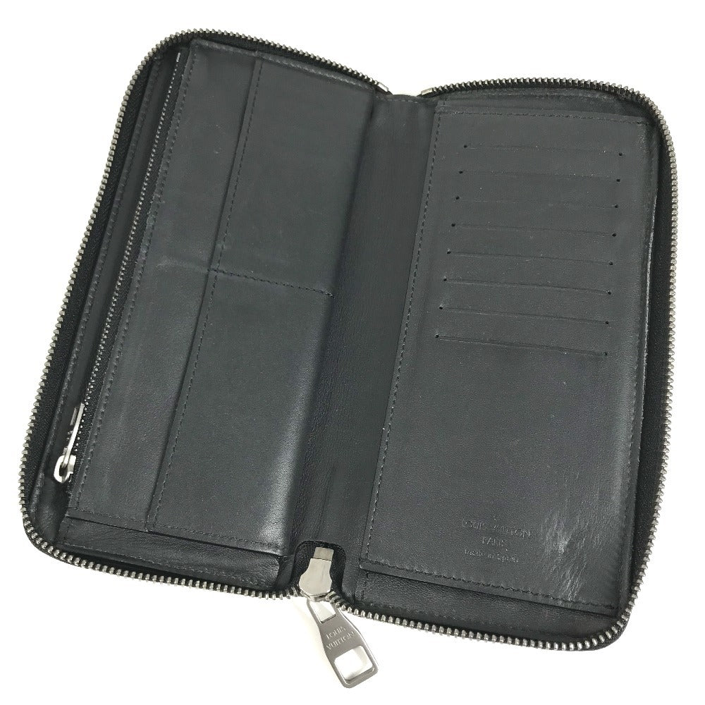 LOUIS VUITTON N63548 Damier Infini Zippy WalletVertical Wallet Wallet Long Wallet Damier InfiniLeather onyx Used