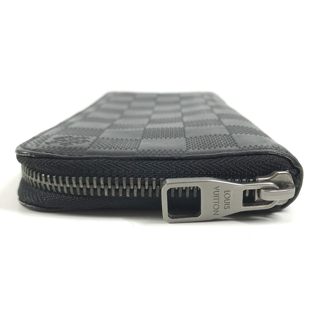LOUIS VUITTON N63548 Damier Infini Zippy WalletVertical Wallet Wallet Long Wallet Damier InfiniLeather onyx Used