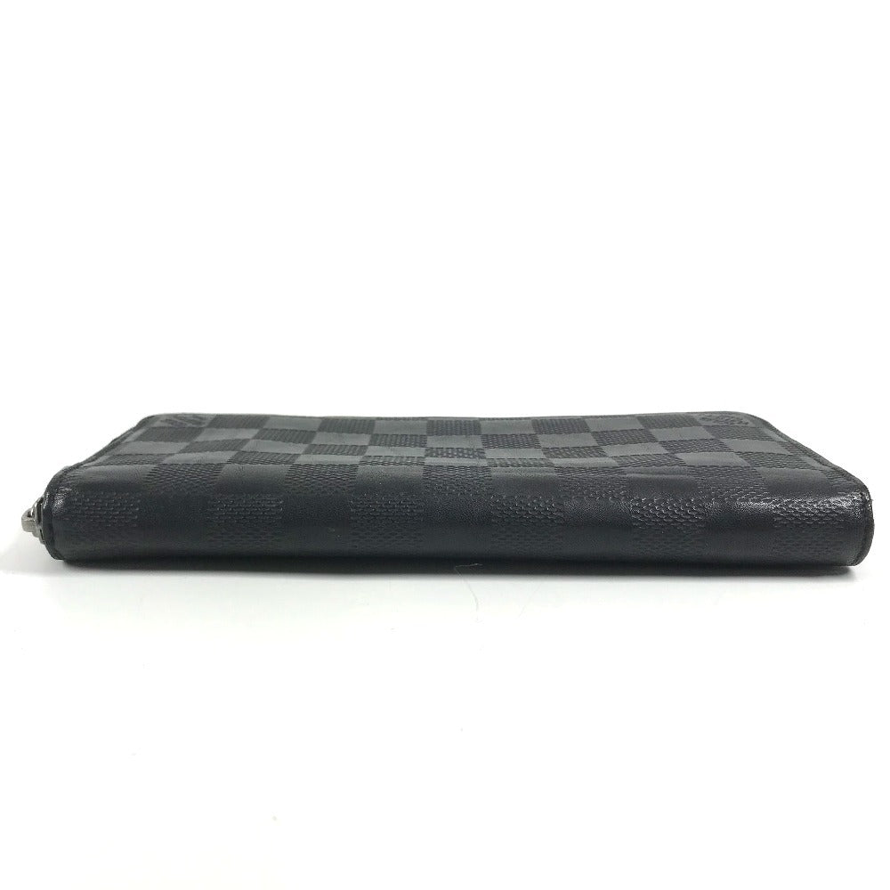 LOUIS VUITTON N63548 Damier Infini Zippy WalletVertical Wallet Wallet Long Wallet Damier InfiniLeather onyx Used