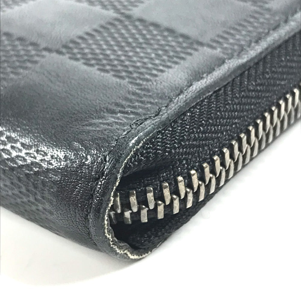 LOUIS VUITTON N63548 Damier Infini Zippy WalletVertical Wallet Wallet Long Wallet Damier InfiniLeather onyx Used