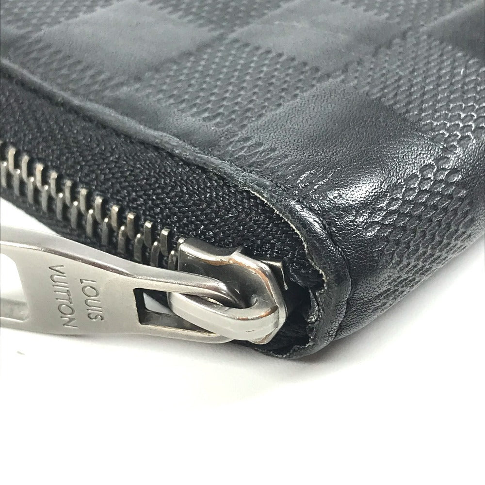 LOUIS VUITTON N63548 Damier Infini Zippy WalletVertical Wallet Wallet Long Wallet Damier InfiniLeather onyx Used