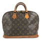 LOUIS VUITTON M51130 Monogram Alma Bag Tote Bag Hand Bag MonogramCanvas Brown Used