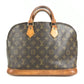 LOUIS VUITTON M51130 Monogram Alma Bag Tote Bag Hand Bag MonogramCanvas Brown Used