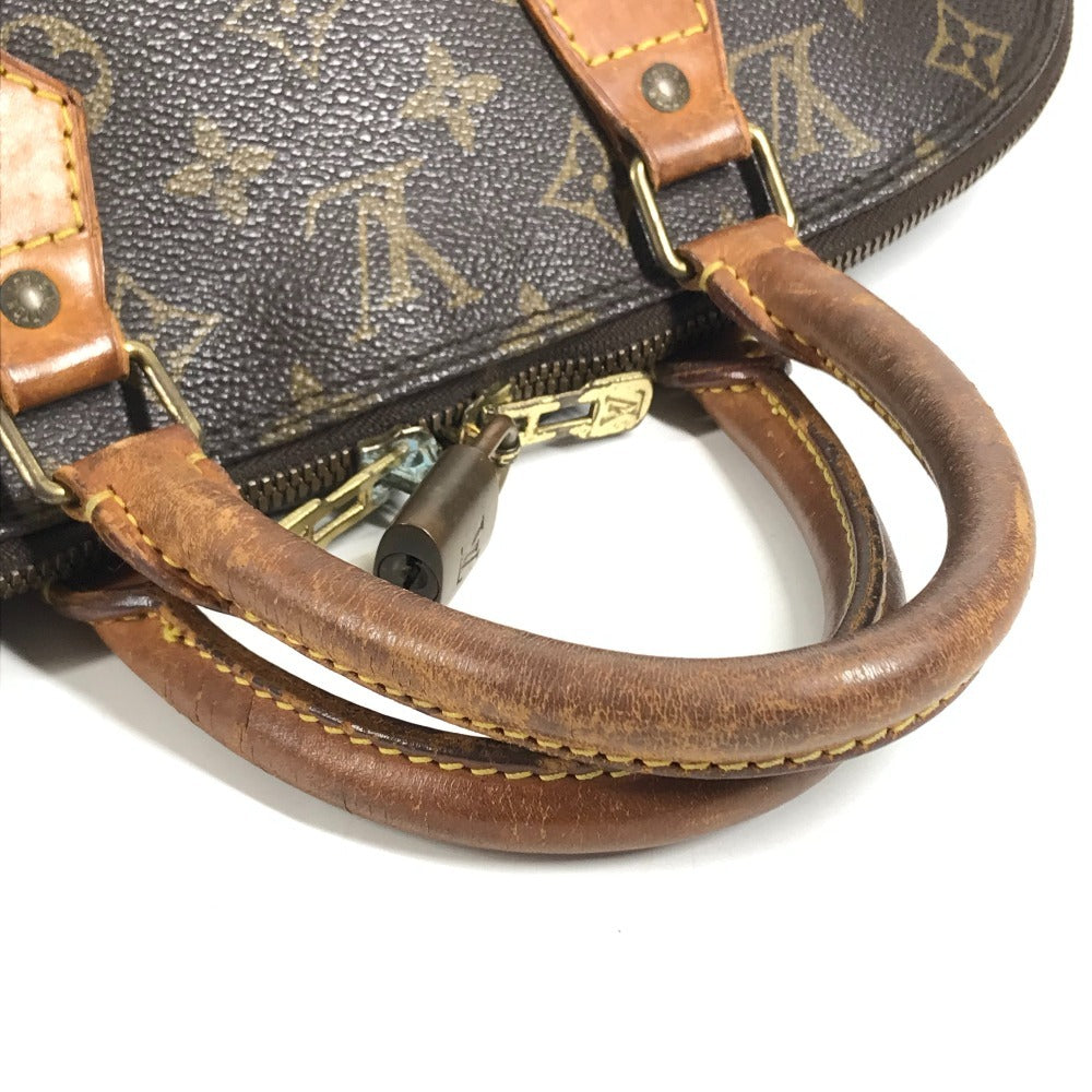 LOUIS VUITTON M51130 Monogram Alma Bag Tote Bag Hand Bag MonogramCanvas Brown Used