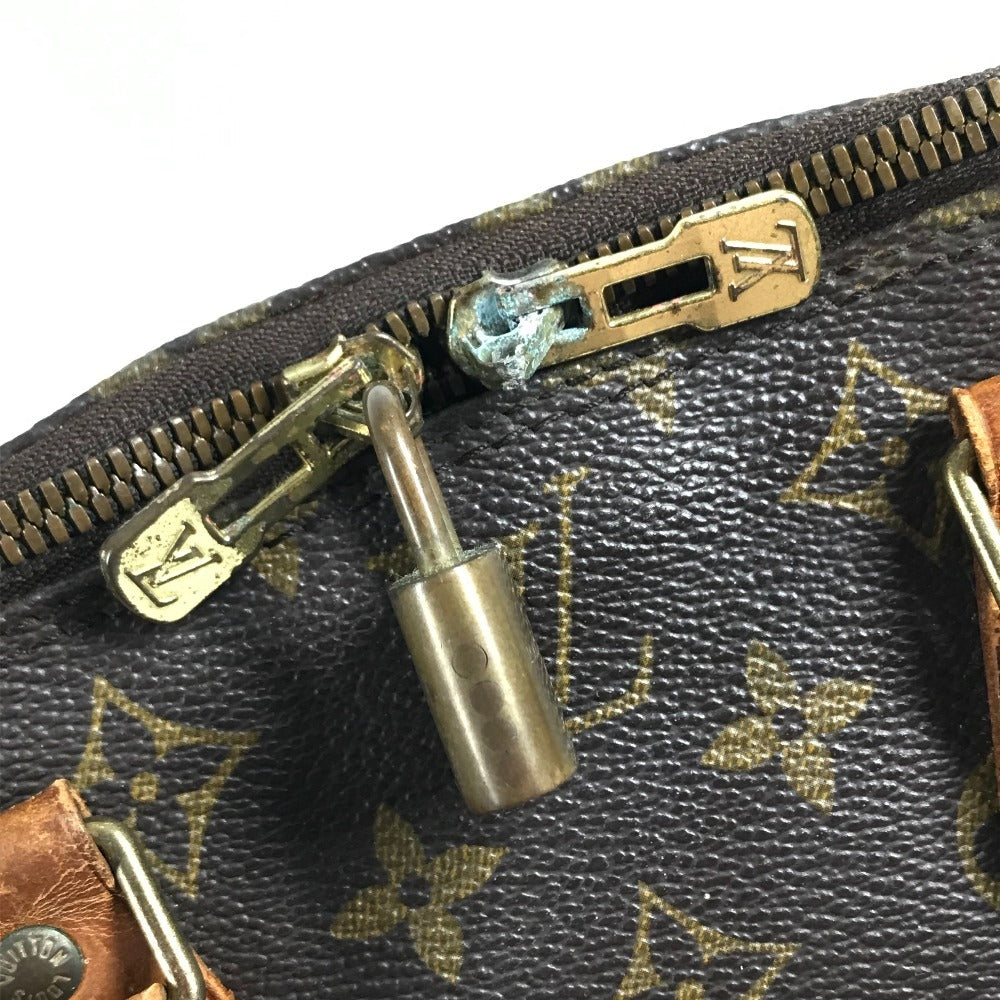 LOUIS VUITTON M51130 Monogram Alma Bag Tote Bag Hand Bag MonogramCanvas Brown Used
