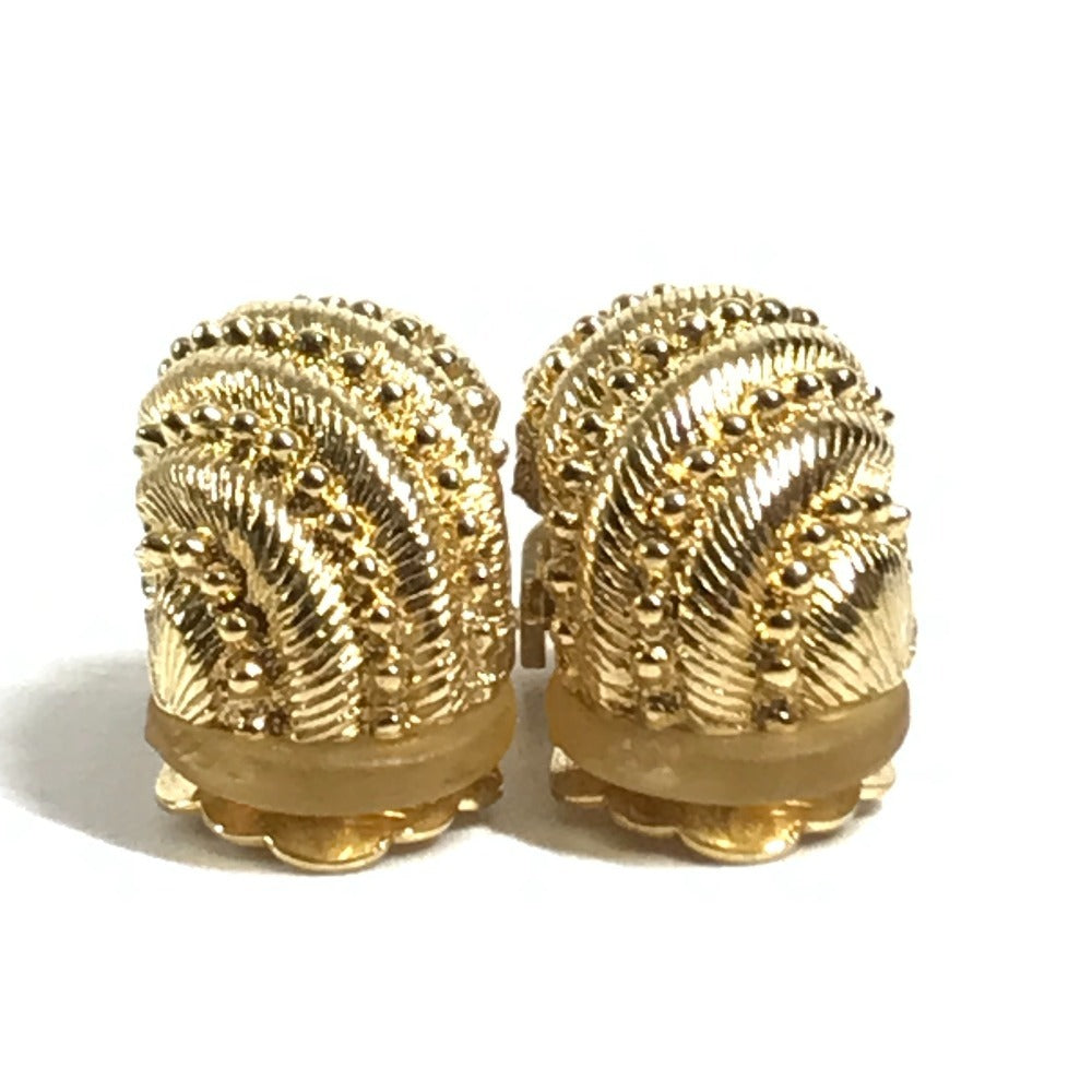 Dior vintage Earrings Metal Gold Used