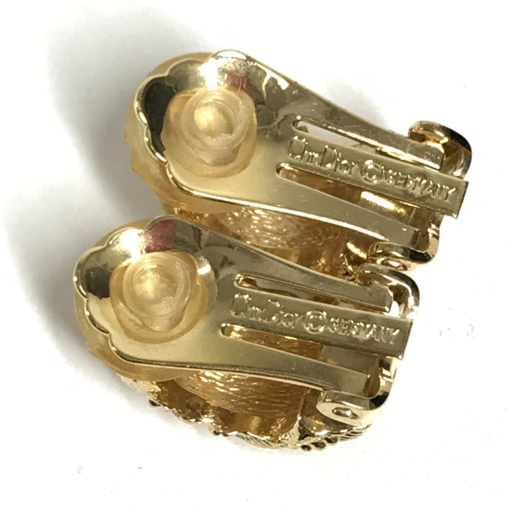 Dior vintage Earrings Metal Gold Used