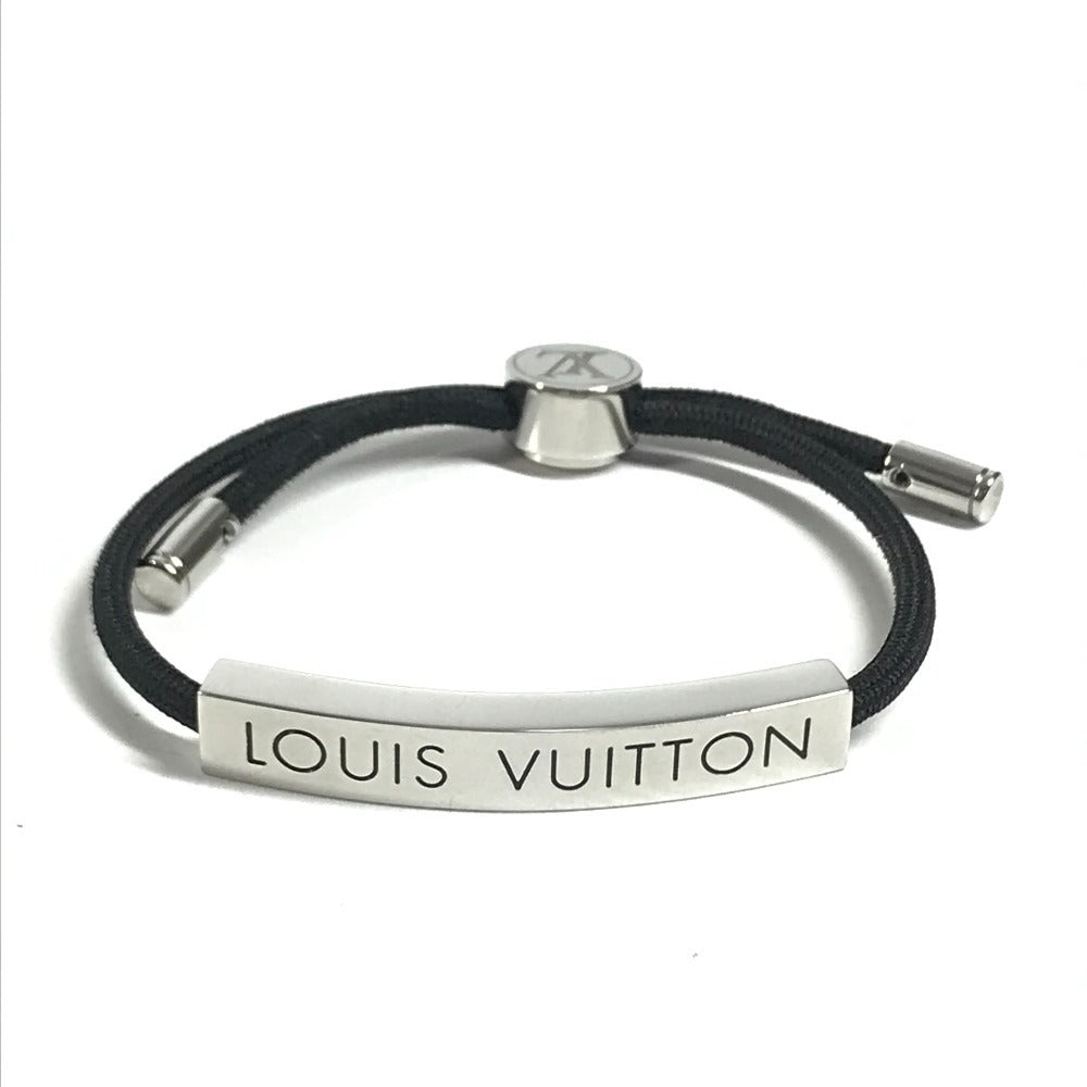 LOUIS VUITTON M00273 Bracelet LV Space Bangle accessories Bracelet Metal Black/Silver Used
