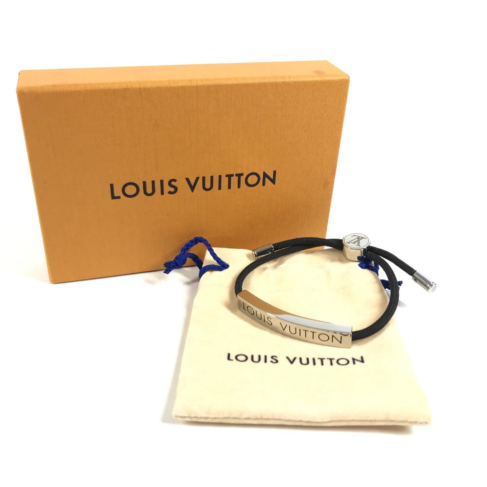 LOUIS VUITTON M00273 Bracelet LV Space Bangle accessories Bracelet Metal Black/Silver Used