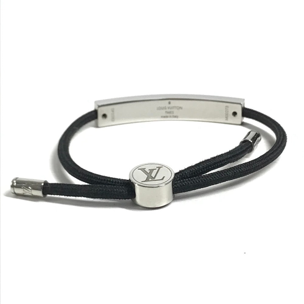 LOUIS VUITTON M00273 Bracelet LV Space Bangle accessories Bracelet Metal Black/Silver Used