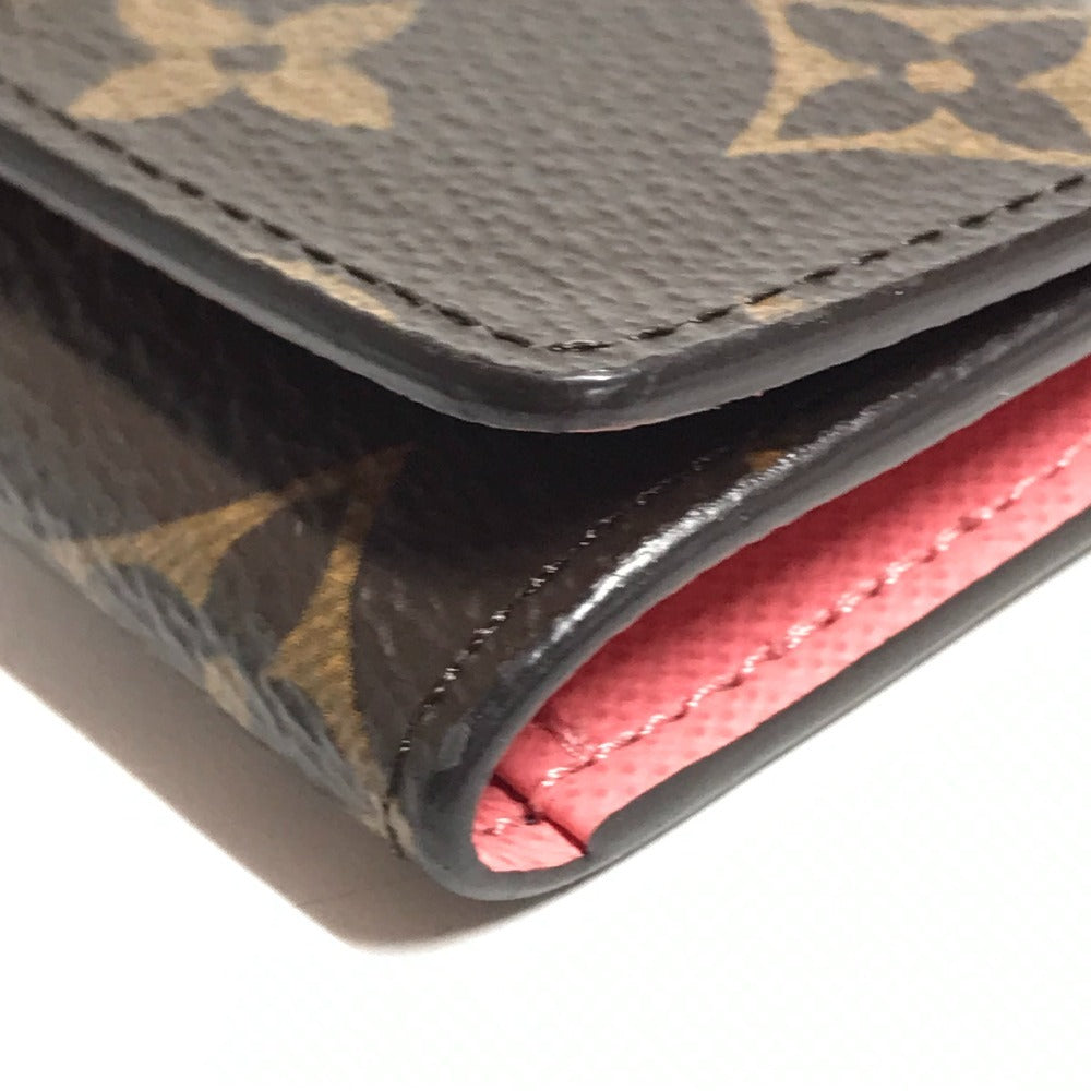 LOUIS VUITTON M25906 Monogram Multicles4 Multicles 4 4-Ring Key Case MonogramCanvas Eugenie Pink pink/Brown Used