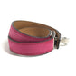 HERMES Kelly Double Tour Double Bracelet Bangle accessory, leather Bracelet Leather pink/SilverHardware Used