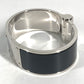 HERMES Chanier GM Chanier GM Accessories bangle Bracelet Metal Black/Silver Used