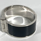 HERMES Chanier GM Chanier GM Accessories bangle Bracelet Metal Black/Silver Used