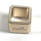 HERMES logo Mini Bolduc Scarf Ring Accessories Scarf ring Metal Gold Used