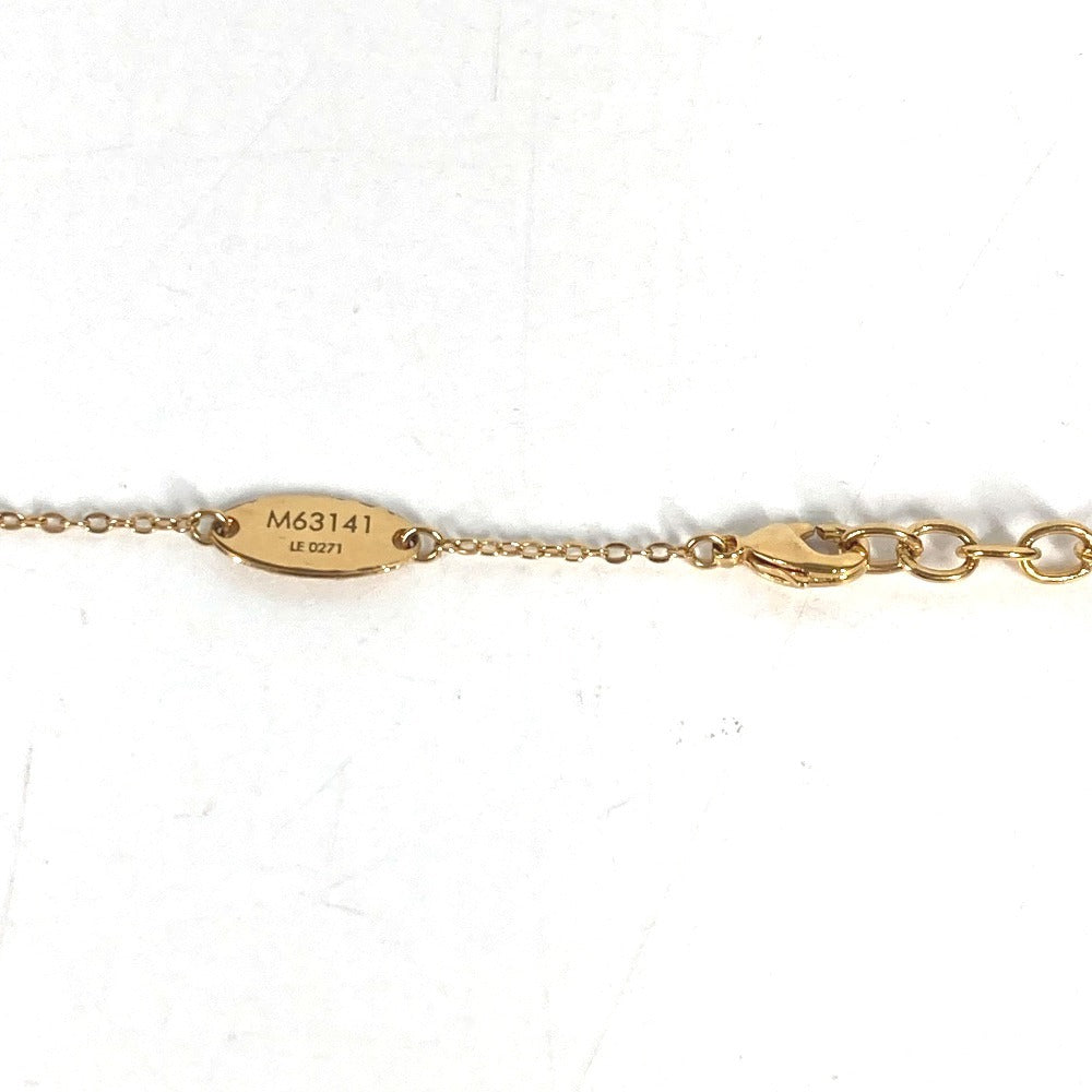 LOUIS VUITTON M63141 Monogram Necklace Nanogram Necklace Nanogram Pendant, Accessory, Jewelry, Chain Necklace Necklace Metal Gold/Silver Used