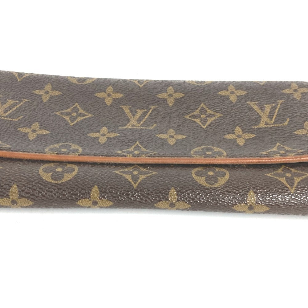 LOUIS VUITTON M51852 Monogram Pochette Twin GM Pochette Twin GM Bag, 2-way Clutch Bag, Pochette Mini Bag Shoulder Bag Brown Used