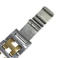 HERMES 不明 vintage Larry duo Quartz Women's Watch Wristwatch SS Silver/Gold Used
