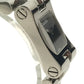 GUCCI 2305L logo Quartz Women's Watch Wristwatch SS Silver/Black Used