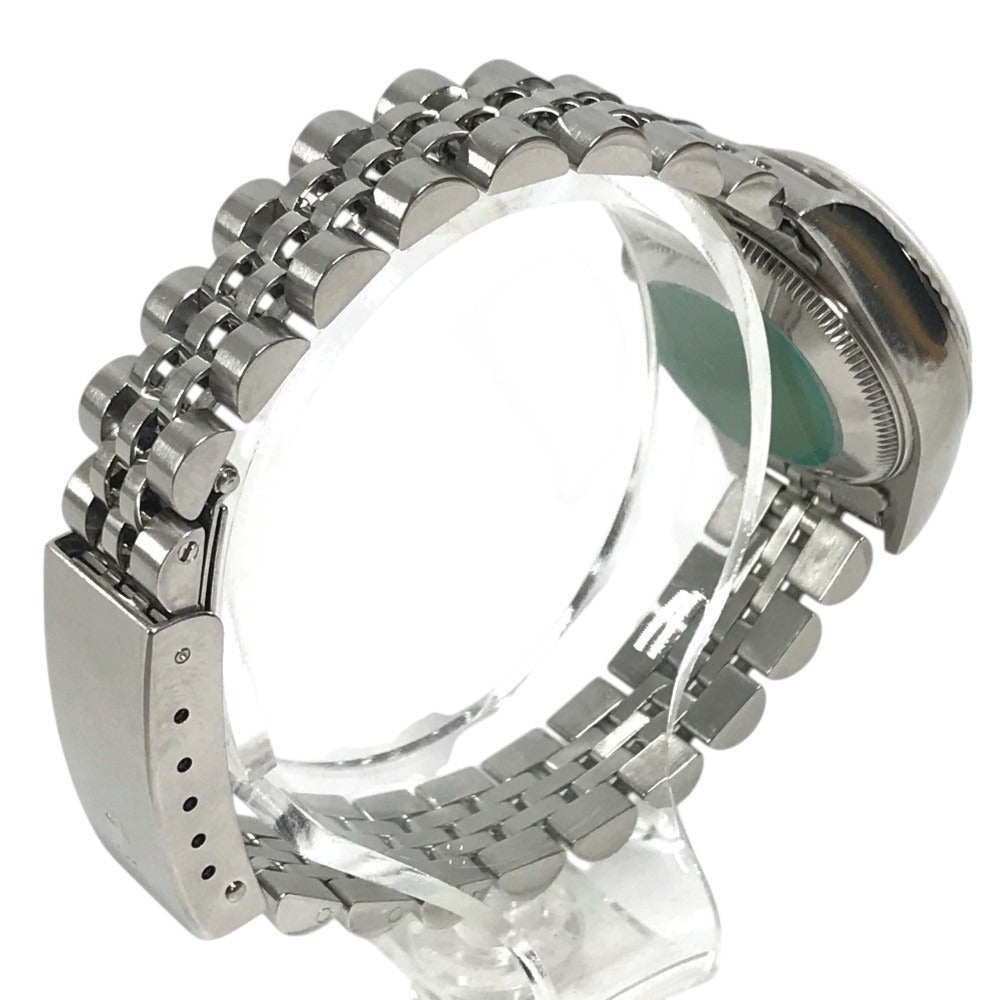 ROLEX 69174G U number Datejust Automatic 10-Diamond Women's Watch Wristwatch SS Silver Used