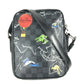 LOUIS VUITTON ダミエグラフィットマップ ダヌーブ PM NM カバン 斜め掛け ポシェット ショルダーバッグ ダミエグラフィットキャンバス メンズ ブラック