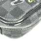 LOUIS VUITTON ダミエグラフィットマップ ダヌーブ PM NM カバン 斜め掛け ポシェット ショルダーバッグ ダミエグラフィットキャンバス メンズ ブラック