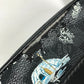 LOUIS VUITTON ダミエグラフィットマップ ダヌーブ PM NM カバン 斜め掛け ポシェット ショルダーバッグ ダミエグラフィットキャンバス メンズ ブラック