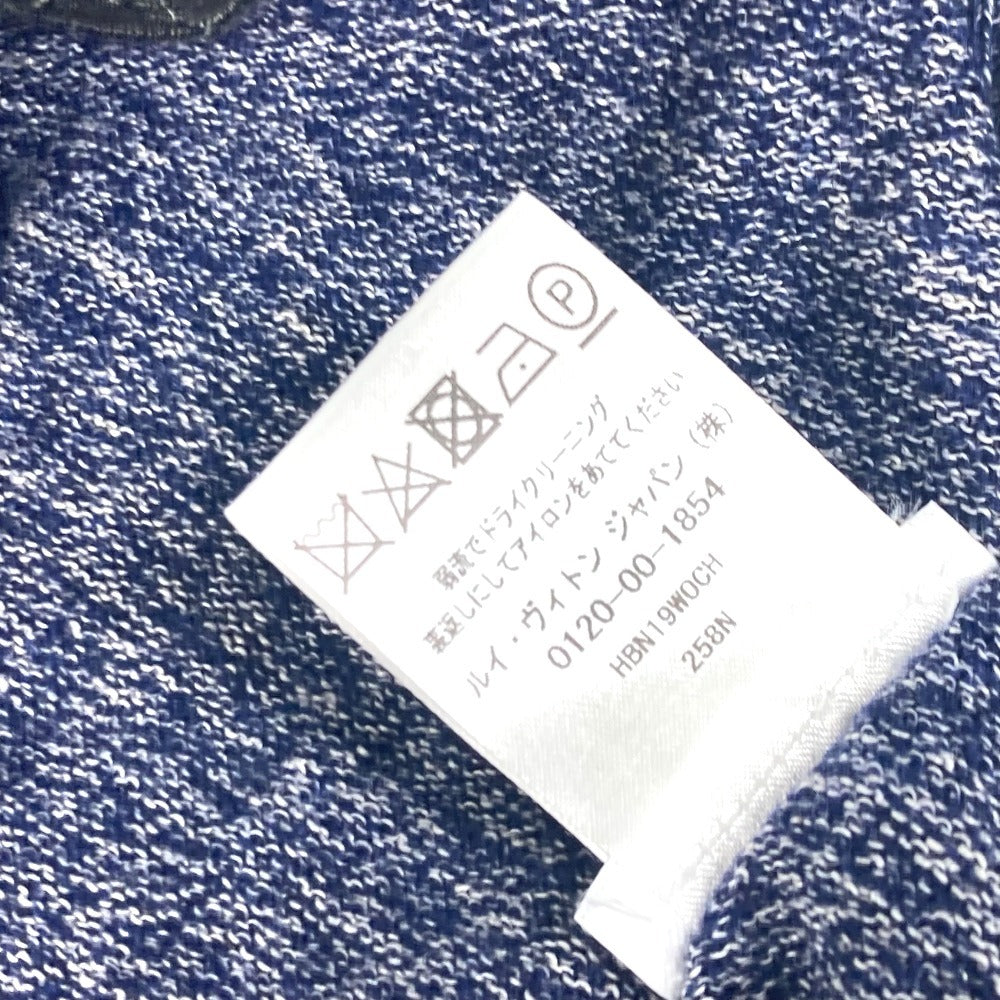 LOUIS VUITTON アパレル チャップマンブラザーズ ニット 長袖 トップス セーター 麻 メンズ ネイビー