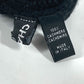 CHANEL NO5 ロゴ グローブ アクセサリー 手袋 カシミヤ レディース ブラック