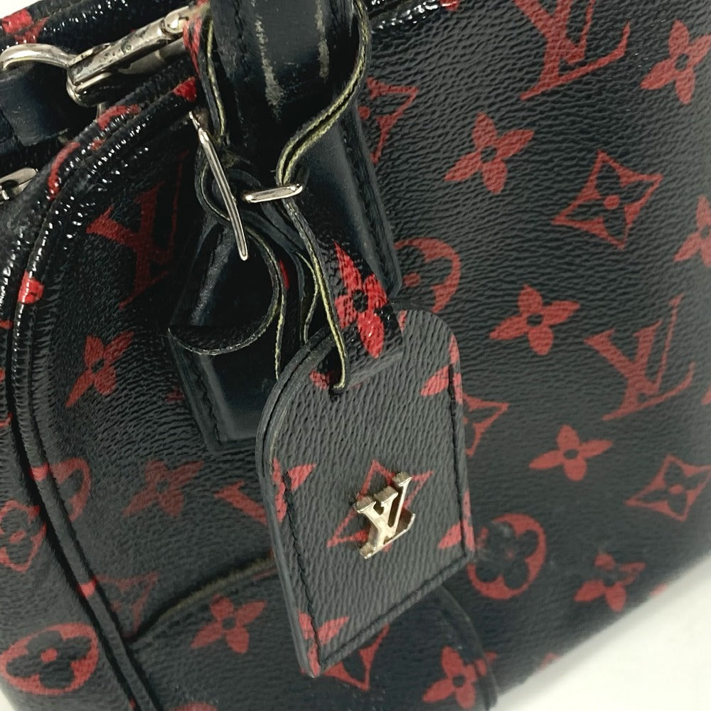 LOUIS VUITTON M50217 モノグラムルージュ ドラ ソフトBB ショルダーバッグ 2WAYバッグ カバン 肩掛け ハンドバッグ キャンバス レディース ブラック