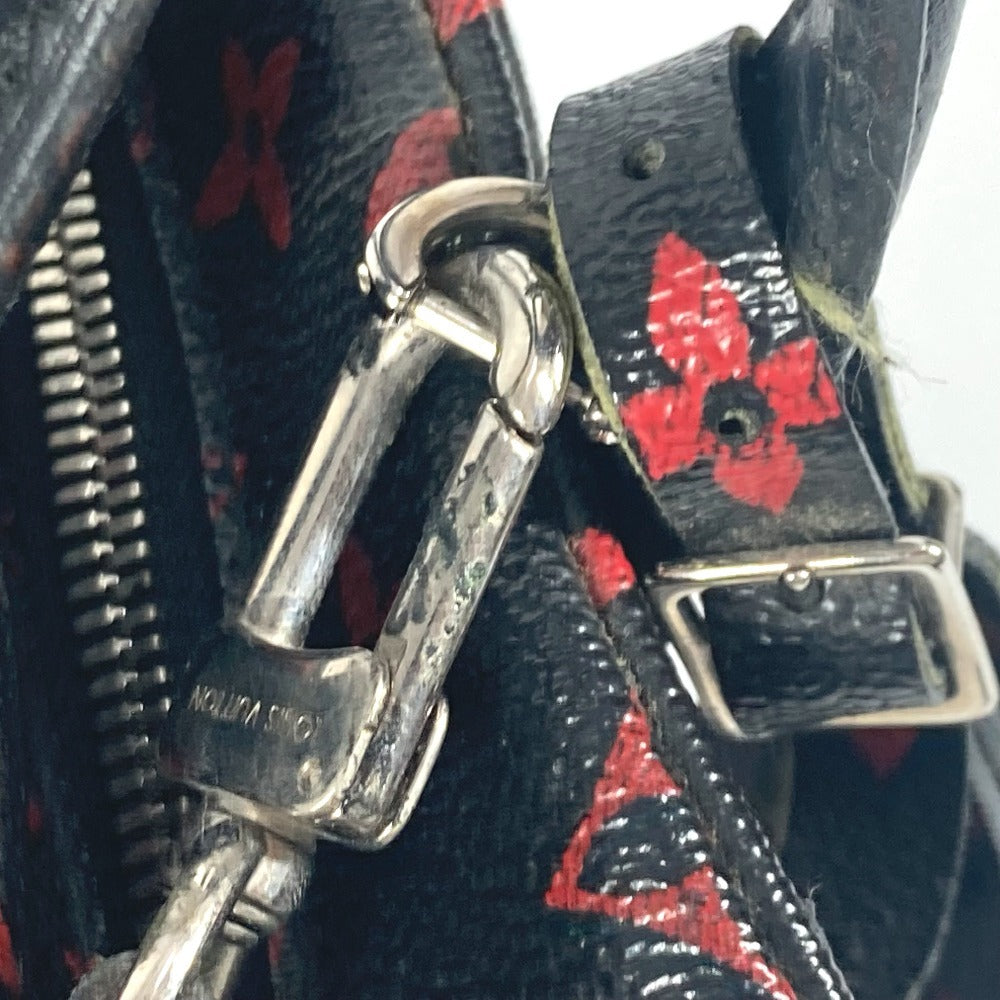 LOUIS VUITTON M50217 モノグラムルージュ ドラ ソフトBB ショルダーバッグ 2WAYバッグ カバン 肩掛け ハンドバッグ キャンバス レディース ブラック
