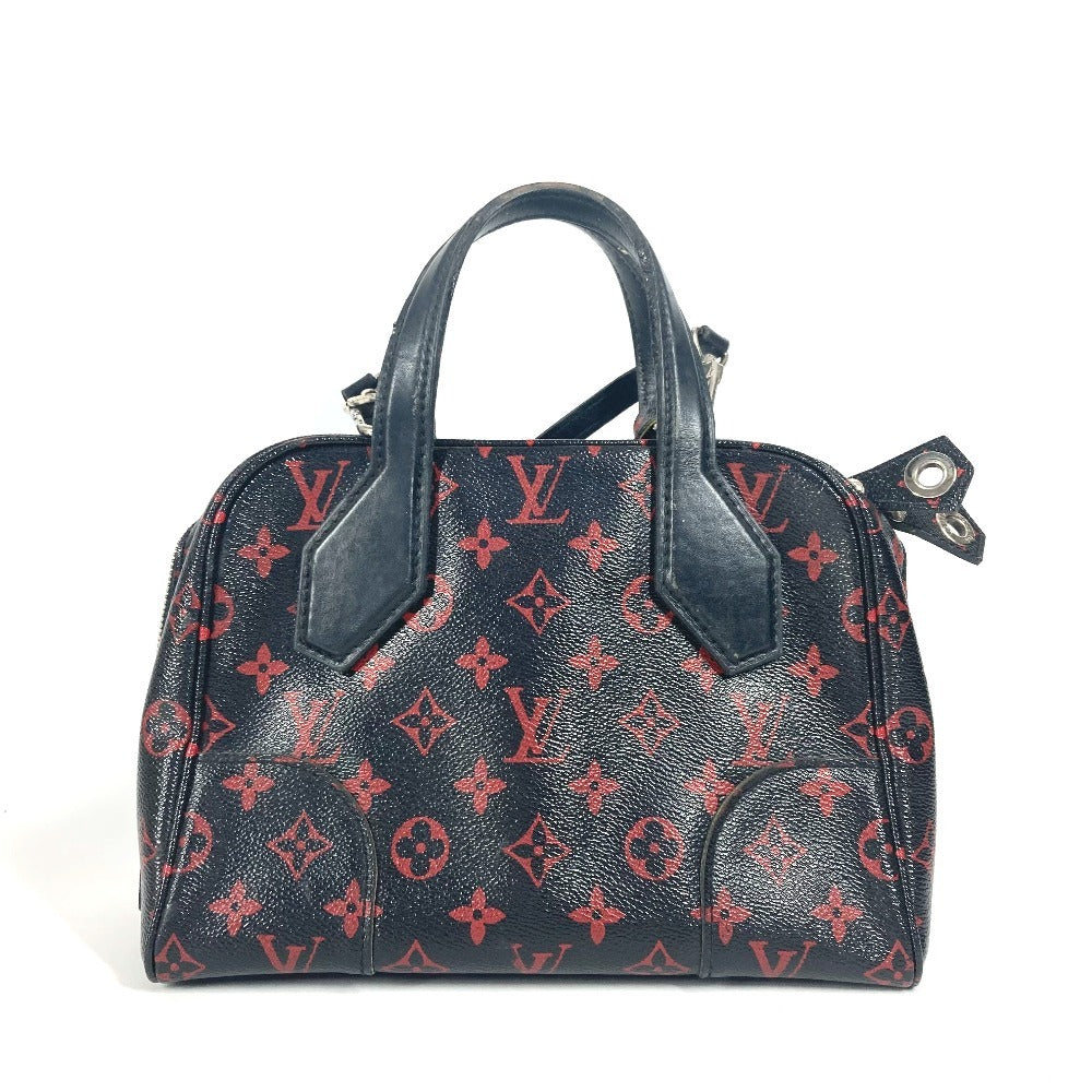 LOUIS VUITTON M50217 モノグラムルージュ ドラ ソフトBB ショルダーバッグ 2WAYバッグ カバン 肩掛け ハンドバッグ キャンバス レディース ブラック