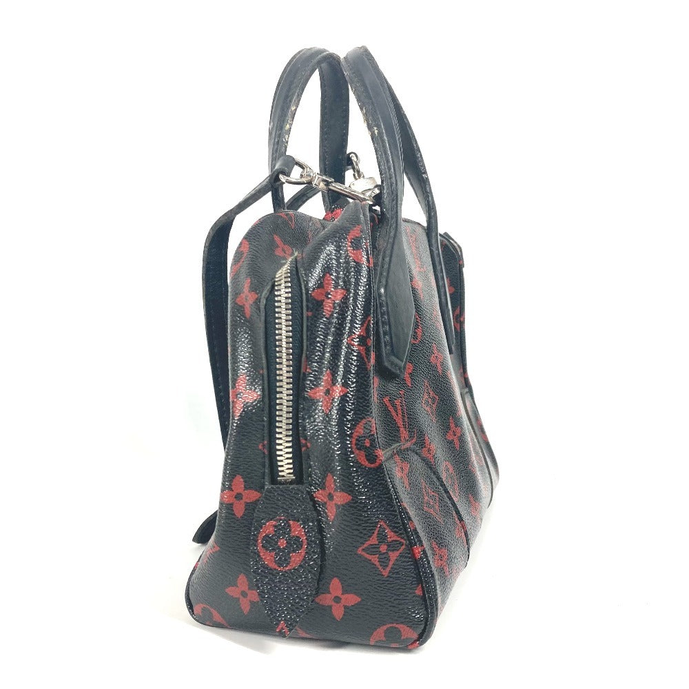 LOUIS VUITTON M50217 モノグラムルージュ ドラ ソフトBB ショルダーバッグ 2WAYバッグ カバン 肩掛け ハンドバッグ キャンバス レディース ブラック
